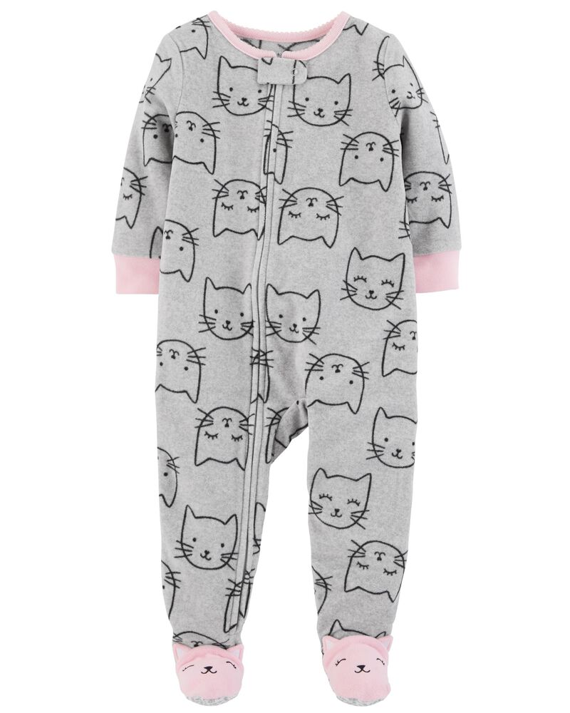 Pyjama fille pur coton chaton